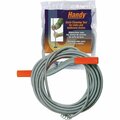 General Wire 3/8 In. x 25 Ft. Carbon Steel Wire Cleanout Drain Auger 25PMH
